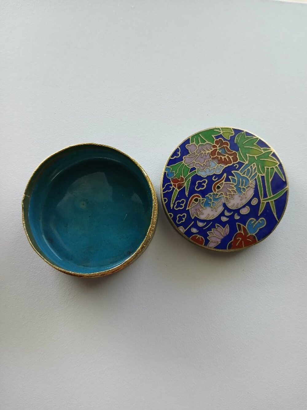 Vintage Chinese Cloisonne Box